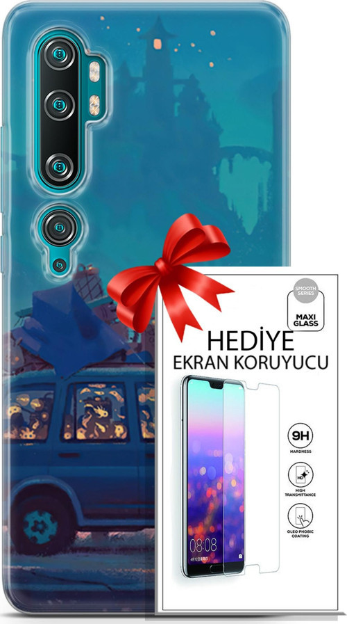 Xiaomi Mi Note 10 Kılıf Orijinal Seri Neo 10 Thanos Full Hd Kılıf + Ekran Koruyucu