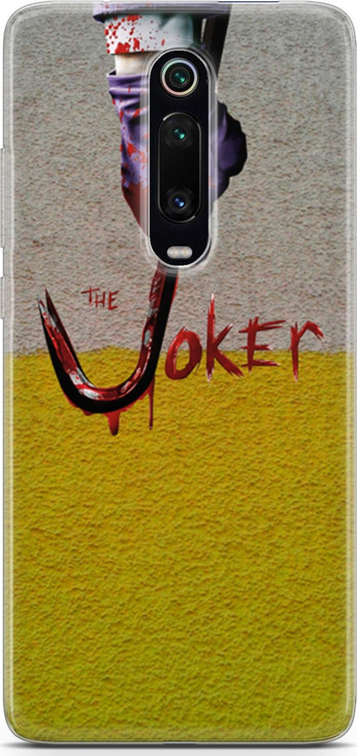Xiaomi Mi 9T Pro Kılıf Orijinal Seri Typo 09 Joker Uv Kılıf