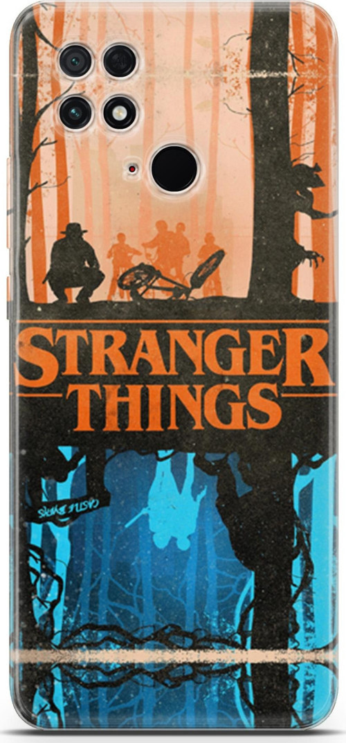 Xiaomi Poco C40 Kılıf Orijinal Seri Typo 13 Stranger Things Case Kapak