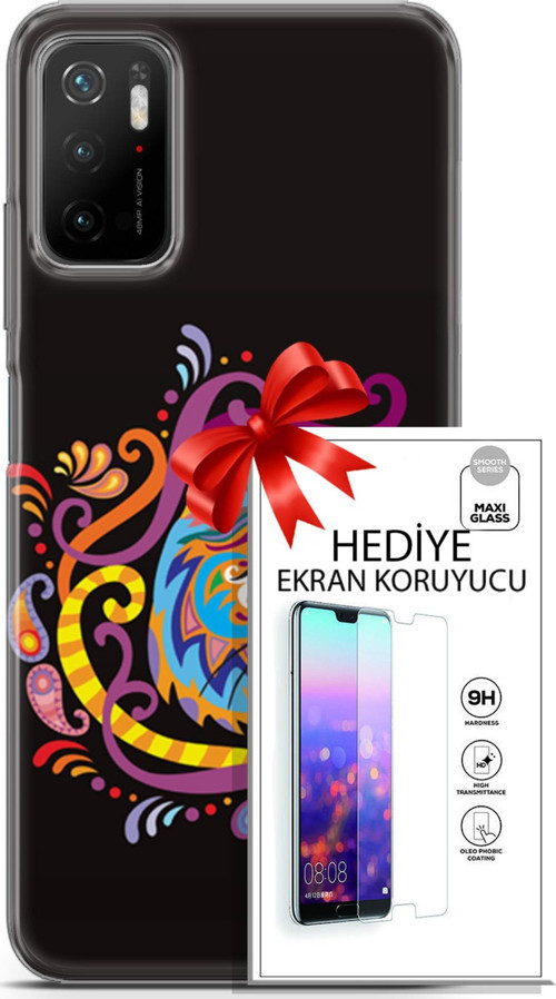 Xiaomi Poco M3 Pro 5G Kılıf Orijinal Seri Scotish-British 02 Yerel Kedi Kapak Ve Ekran Koruyucu