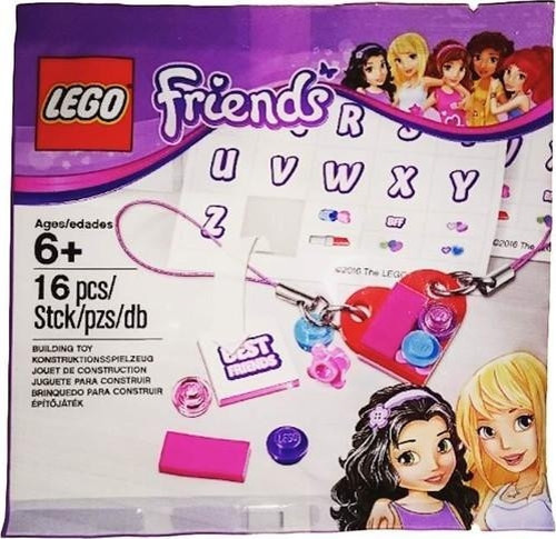 Friends 5004395 Sticker Keychain Set +6 Yaş (16 Parça)