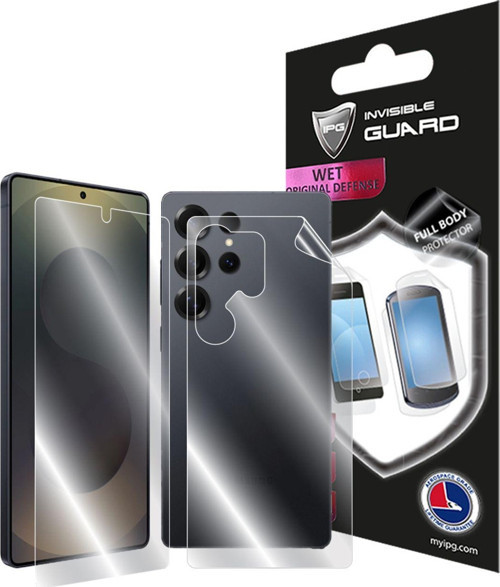 Samsung Galaxy S25 Ultra İçin İpg Hydrogel Tam Kaplama (Ekran Ve Arka Koruma)