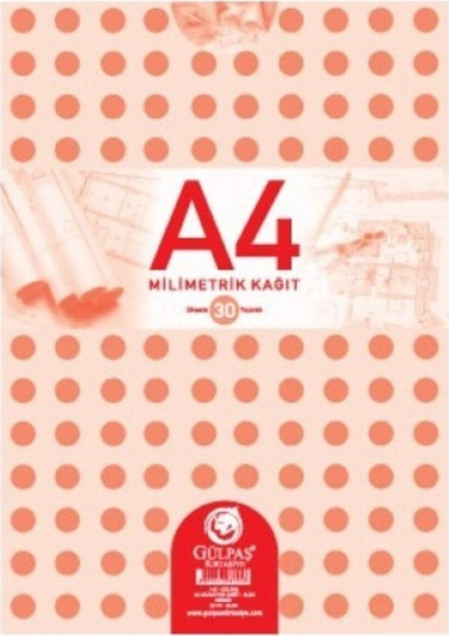144 A4 Teknik Resim Defteri Bloknot 30 Yaprak (12'li Paket)