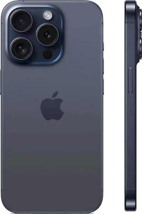 Yenilenmiş iPhone 15 Pro 128 GB Cep Telefonu Mavi (12 Ay Garantili) A Kalite