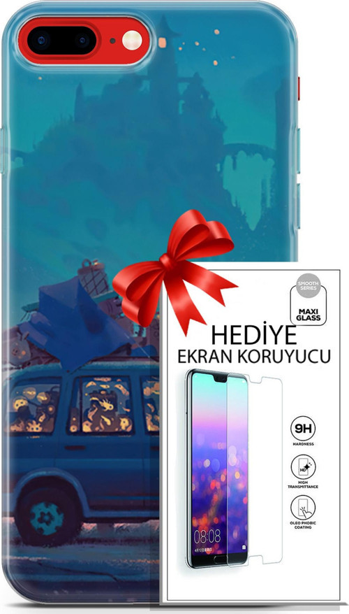 Apple İphone 7 Plus - 8 Plus Kılıf Orijinal Seri Neo 10 Thanos Full Hd Kılıf + Ekran Koruyucu