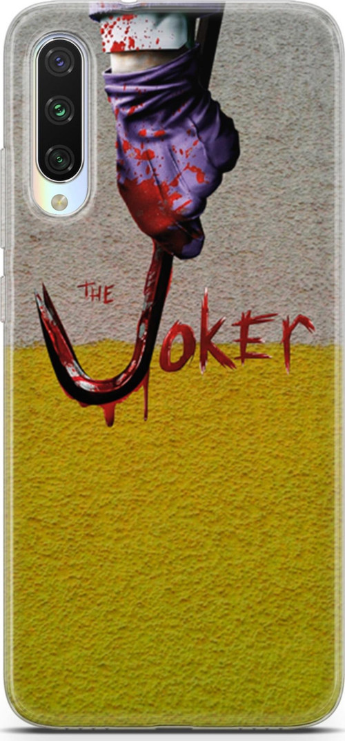 Xiaomi Mi A3 Kılıf Orijinal Seri Typo 09 Joker Uv Kılıf