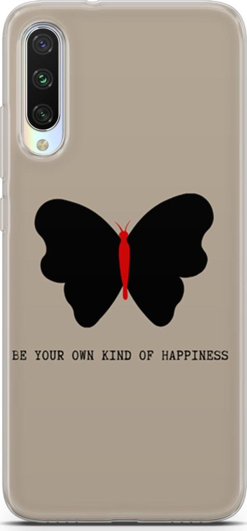Xiaomi Mi A3 Kılıf Orijinal Seri Typo 21 Be Your Own Kind…. Darbe Önleyici Kapak
