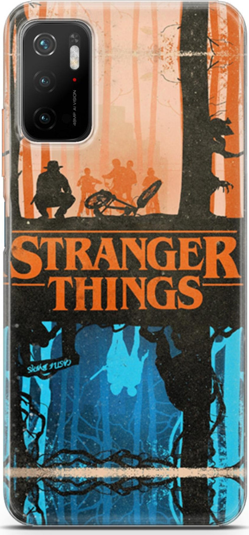 Xiaomi Poco M3 Pro 5G Kılıf Orijinal Seri Typo 13 Stranger Things Case Kapak