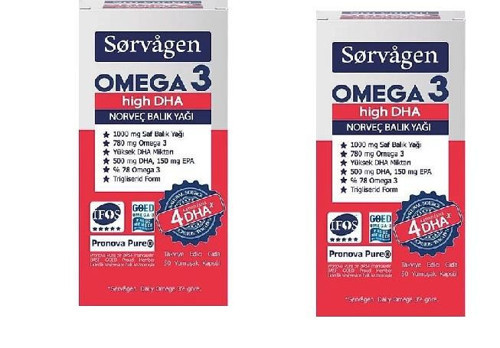 Omega 3 High Dha 50 Kapsül x 2 adet