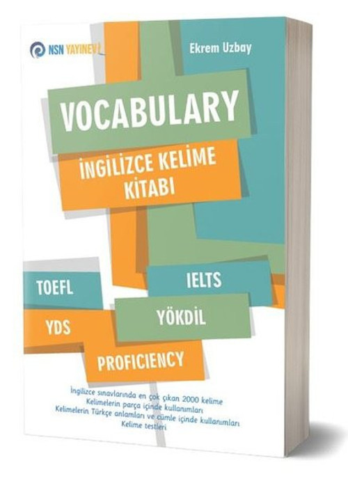 Vocabulary - İngilizce Kelime Kitabı