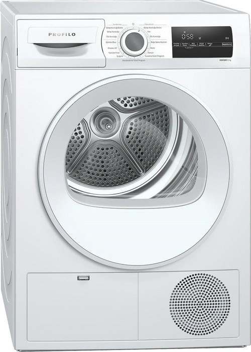 KM8612HTR A++ 8 Kg Isı Pompalı Çamaşır Kurutma Makinesi