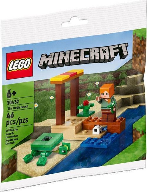 Minecraft 30432 The Turtle Beach +6 Yaş (10 Parça)