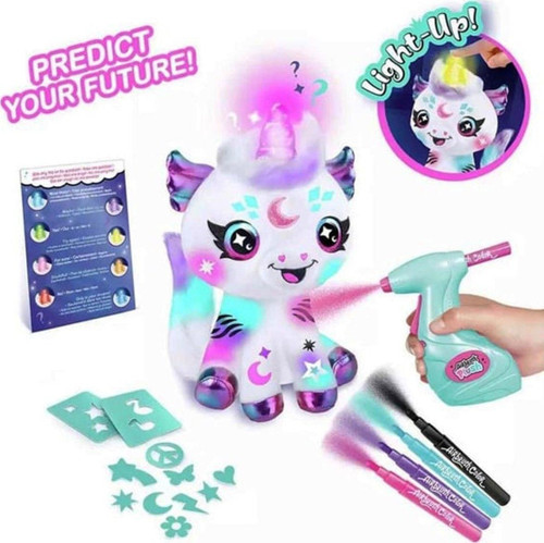 Airbrush Plush Cosmic Unicorn: Sonsuz Tasarım Olanakları Seni Bekliyor!
