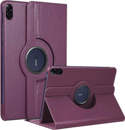Honor Pad X8A 11 inç Kılıf 360° Dönebilen Uyku Modlu Standlı Pu Deri Tablet Kapaklı Kılıf