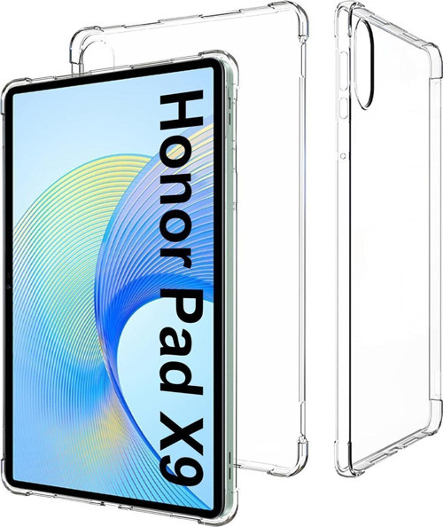 Honor Pad X9 11.5'' Inç Uyumlu Şeffaf Silikon Köşe Koruyuculu Tablet Kılıfı