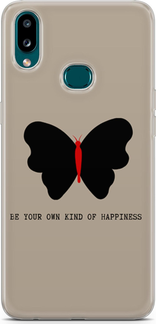Samsung Galaxy A10S Kılıf Orijinal Seri Typo 21 Be Your Own Kind…. Darbe Önleyici Kapak