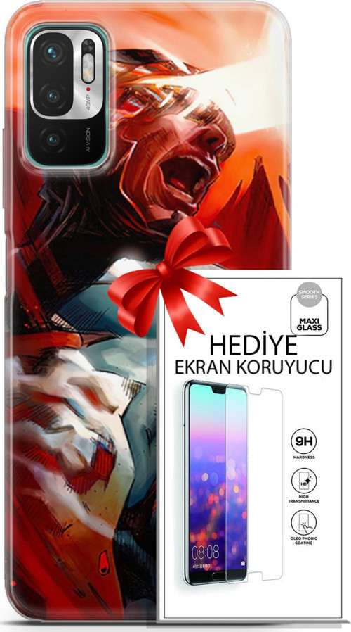 Xiaomi Redmi Note 10 5G Kılıf Orijinal Seri Dc 06 Cyclops Koruyucu Kapak Ekran Koruyucu