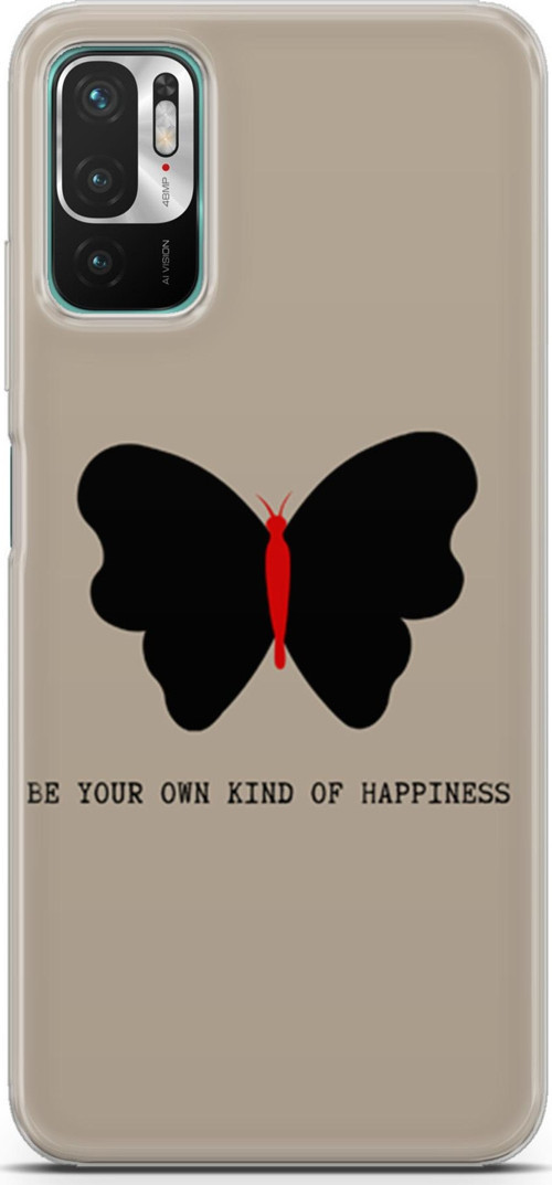 Xiaomi Redmi Note 10 5G Kılıf Orijinal Seri Typo 21 Be Your Own Kind…. Darbe Önleyici Kapak