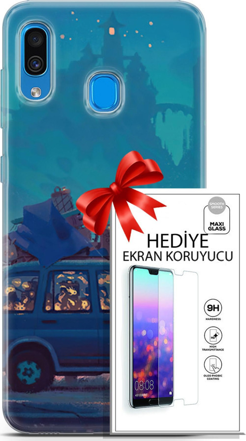 Samsung Galaxy A20 Kılıf Orijinal Seri Neo 10 Thanos Full Hd Kılıf + Ekran Koruyucu