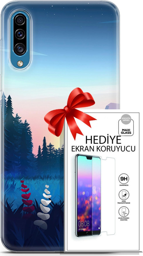 Samsung Galaxy A30S Kılıf Orijinal Seri Neo 11 Batgirl 4K Baskılı Kılıf + Ekran Koruyucu Full Koruma