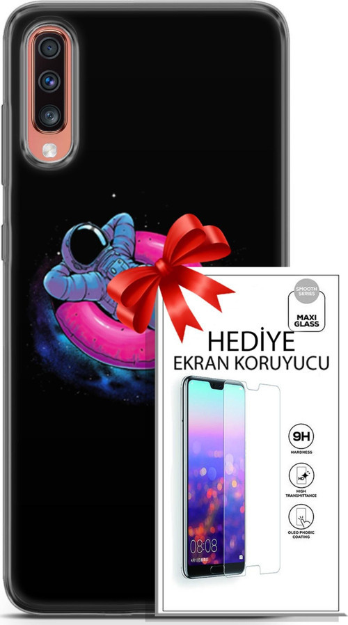 Samsung Galaxy A70 Kılıf Orijinal Seri Neo 09 Darkseid Uv Kılıf Ve Ekran Koruyucu