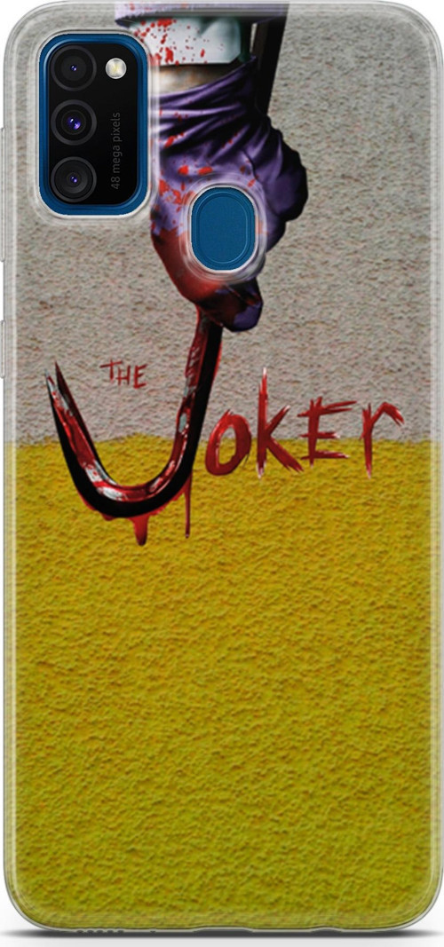 Samsung Galaxy M30S Kılıf Orijinal Seri Typo 09 Joker Uv Kılıf