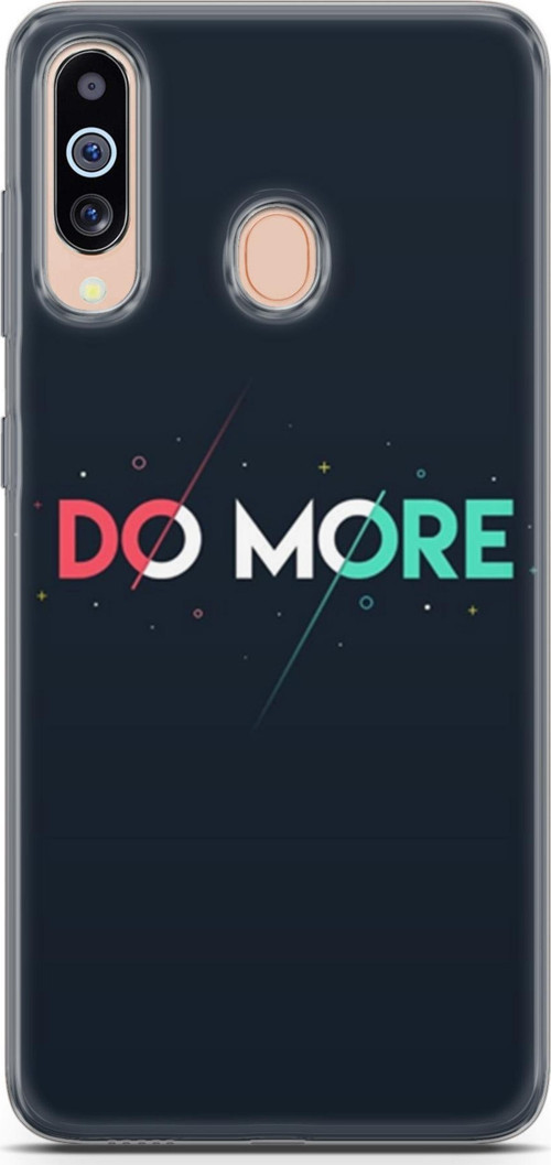 Samsung Galaxy M40 Kılıf Orijinal Seri Typo 12 Do More Tasarım Kılıf