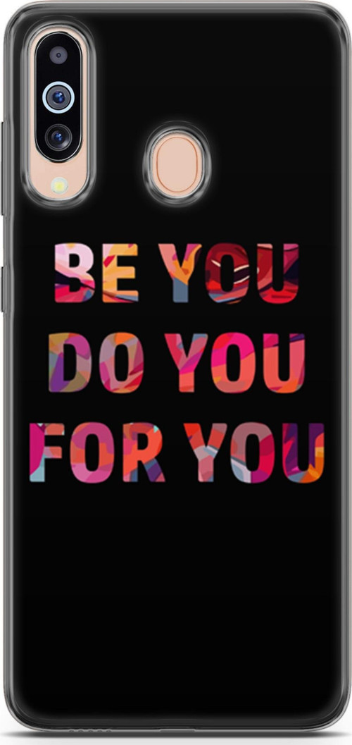 Samsung Galaxy M40 Kılıf Orijinal Seri Typo 23 Be You, Do You, For You Telefon Kabı