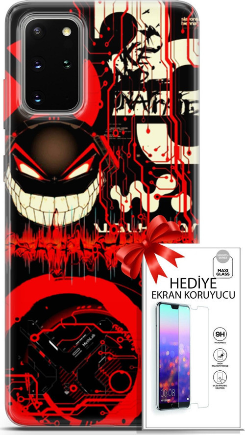 Samsung Galaxy S20 Plus Kılıf Orijinal Seri Bounce 30 Taylor Collins Kenarları Şeffaf Kapak Ve Ekran Koruyucu