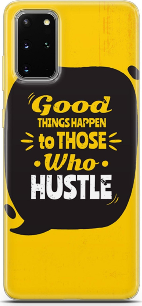 Samsung Galaxy S20 Plus Kılıf Orijinal Seri Typo 14 Good Things Happen Cover Kılıf