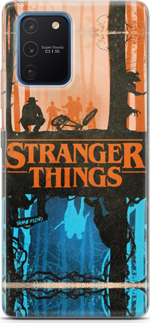 Samsung Galaxy S10 Lite Kılıf Orijinal Seri Typo 13 Stranger Things Case Kapak