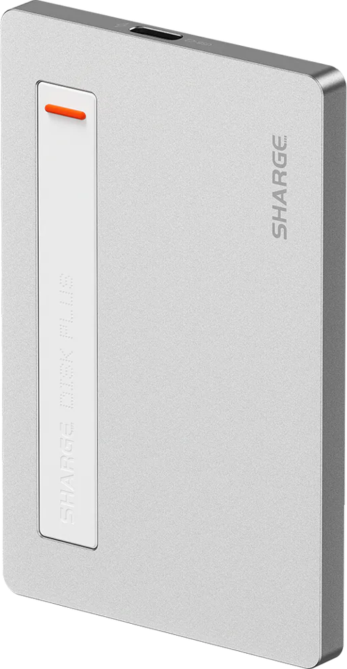 Disk Plus: Ultra İnce NVMe SSD Kutusu ve Çok Fonksiyonlu Hub - Gümüş