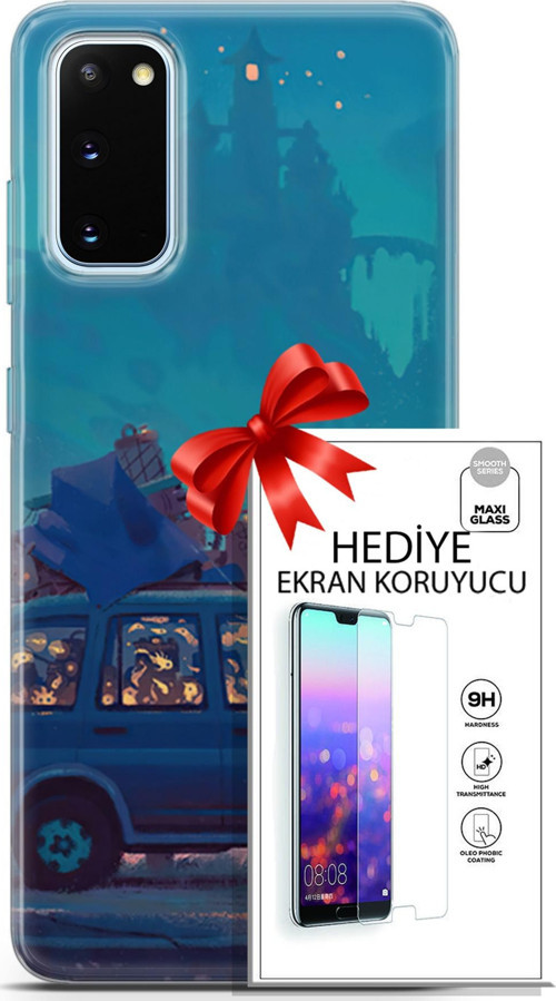 Samsung Galaxy S20 Kılıf Orijinal Seri Neo 10 Thanos Full Hd Kılıf + Ekran Koruyucu