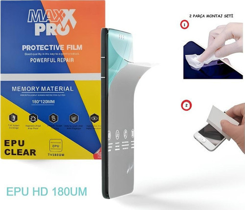Vivo S19 PRO NANO Ekran Koruyucu Esnek ULTRA İnce - MAXXPRO - EPU HD