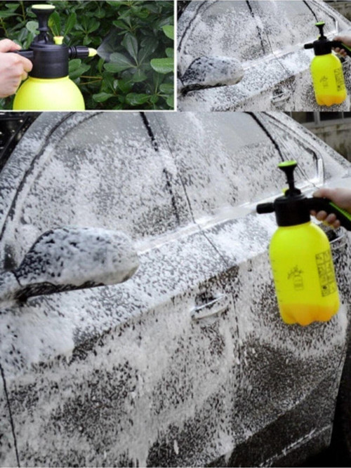 Araba Köpük Püskürtme El Değmeden Araç Temizleme Basınçlı Oto Yıkama Pompası Köpük Püskürtme 2Litre
