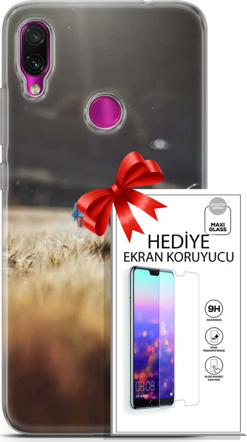 Xiaomi Redmi Note 7 Kılıf Orijinal Seri Pubg 03 Ana Karakter Arka Kapak + Ekran Koruyucu