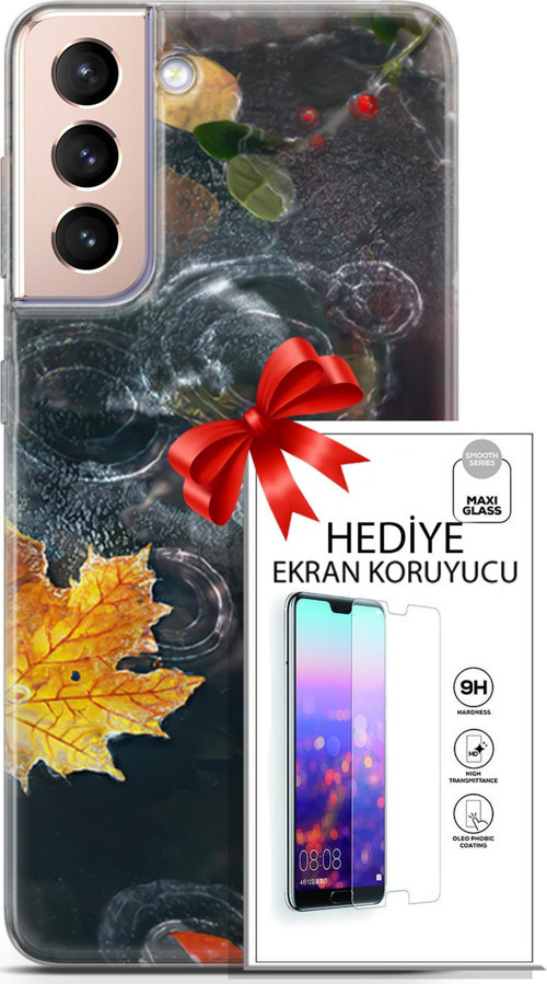 Samsung Galaxy S21 Plus Kılıf Orijinal Seri Neo 02 Spawn Kapak Ve Ekran Koruyucu