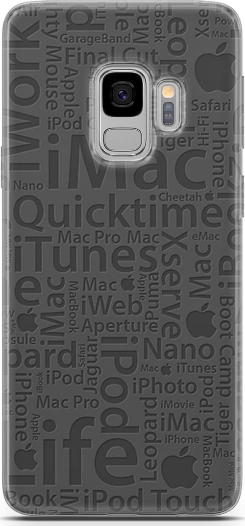 Samsung Galaxy S9 Kılıf Orijinal Seri Typo 28 İmac İweb İlife İz Bırakmayan Kılıf
