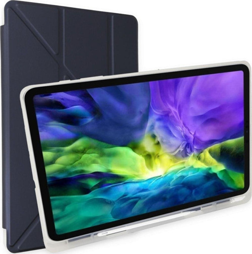 Apple İpad Pro 4. Nesil M2 2022 11 İnç Tablet Uyumlu Silikon Kılıf Origami Pencil