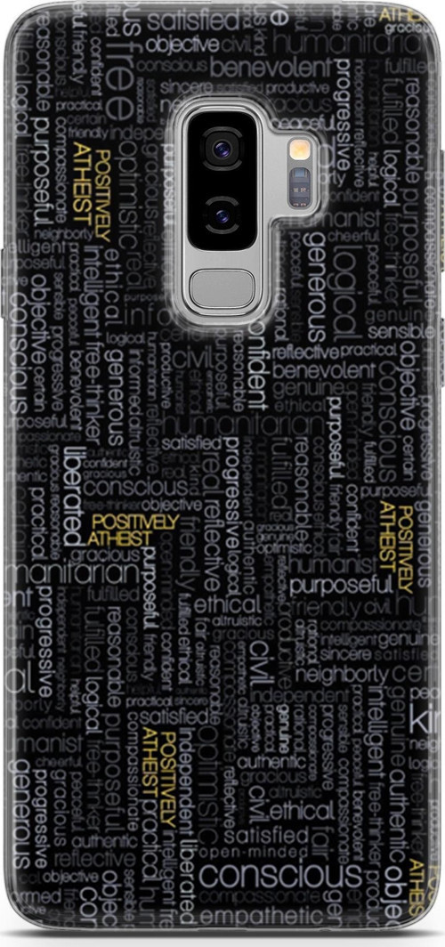 Samsung Galaxy S9 Plus Kılıf Orijinal Seri Typo 26 Confident Soft Kapak