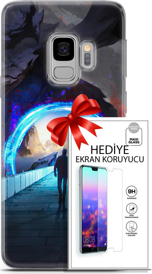 Samsung Galaxy S9 Kılıf Orijinal Seri Neo 20 Punish Renkli Kılıf Ekran Koruyucu