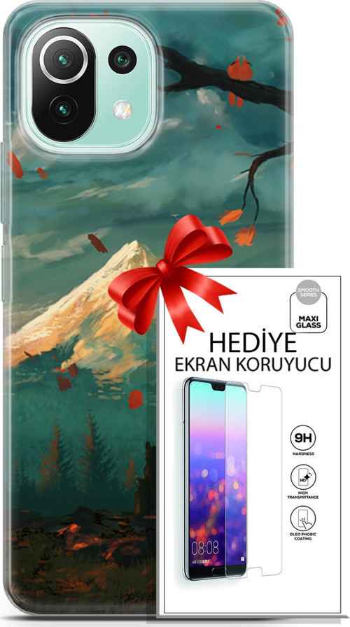 Xiaomi 11 Lite 5G Ne Kılıf Orijinal Seri Neo 03 Wolverine Arka Kapak + Ekran Koruyucu