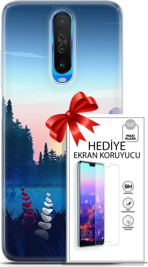 Xiaomi Redmi K30 Kılıf Orijinal Seri Neo 11 Batgirl 4K Baskılı Kılıf + Ekran Koruyucu Full Koruma