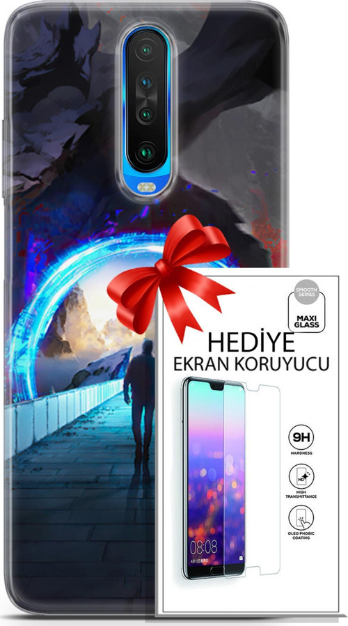 Xiaomi Redmi K30 Kılıf Orijinal Seri Neo 20 Punish Renkli Kılıf Ekran Koruyucu