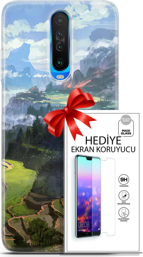 Xiaomi Redmi K30 Kılıf Orijinal Seri Neo 23 Joker Kart Telefon Kabı Ve Ekran Koruyucu