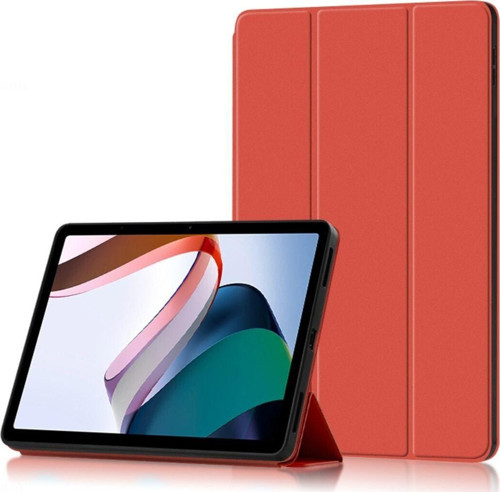Xiaomi Redmi Pad 10.61 İnc 2022 Uyumlu Kılıf Pu Deri Ön Arka Tam Koruma Standlı Smart Kapak