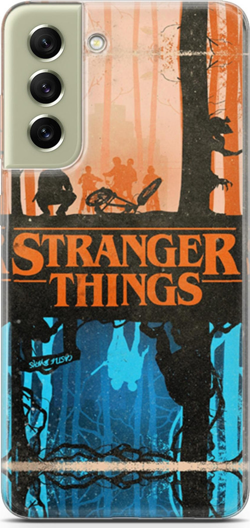 Samsung Galaxy S21 Fe Kılıf Orijinal Seri Typo 13 Stranger Things Case Kapak
