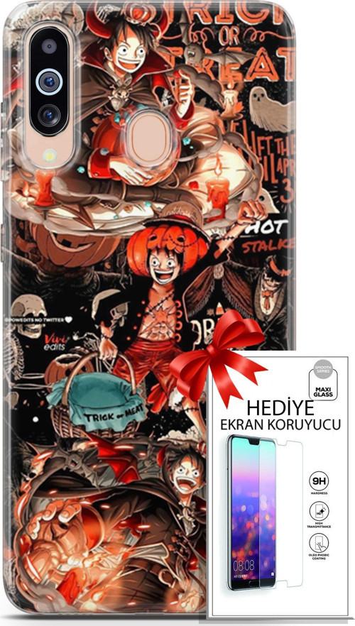 Samsung Galaxy M40 Kılıf Orijinal Seri Bounce 10 Charlotte Lawson Full Hd Kılıf + Ekran Koruyucu