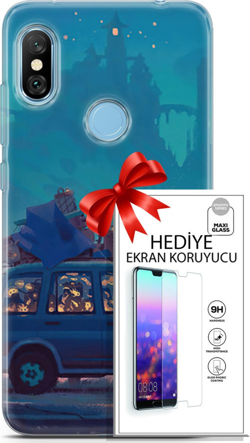 Xiaomi Redmi Note 6 Pro Kılıf Orijinal Seri Neo 10 Thanos Full Hd Kılıf + Ekran Koruyucu