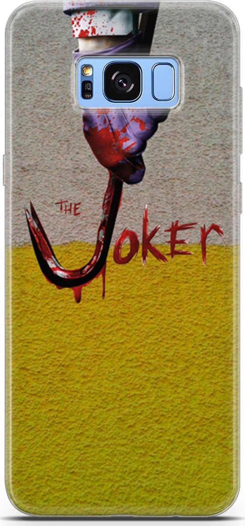 Samsung Galaxy S8 Plus Kılıf Orijinal Seri Typo 09 Joker Uv Kılıf